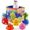 Image 1 : NEW 8 PIECE BATH TOYS LIGHTS SWIMMING POOL PARTY