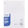 Image 1 : NEW 200 SHEETS MEAD FILLER PAPER COLLEGE RULED