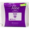 Image 1 : NEW POISE FRESH PROTECTION PADS MAXIMUM LONG #5