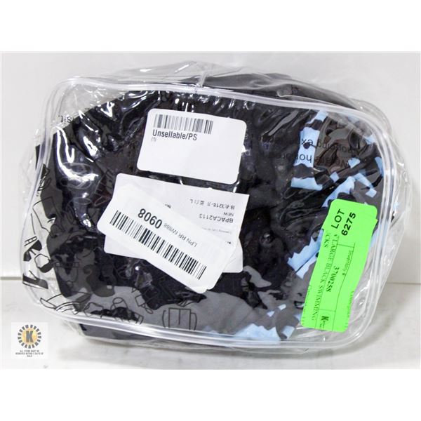 NEW LARGE BLACK SWIMMING TRUCKS
