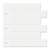 Image 1 : NEW PACK OF 10 STICKGOO PEEL AND STICK 3D WALL TIL