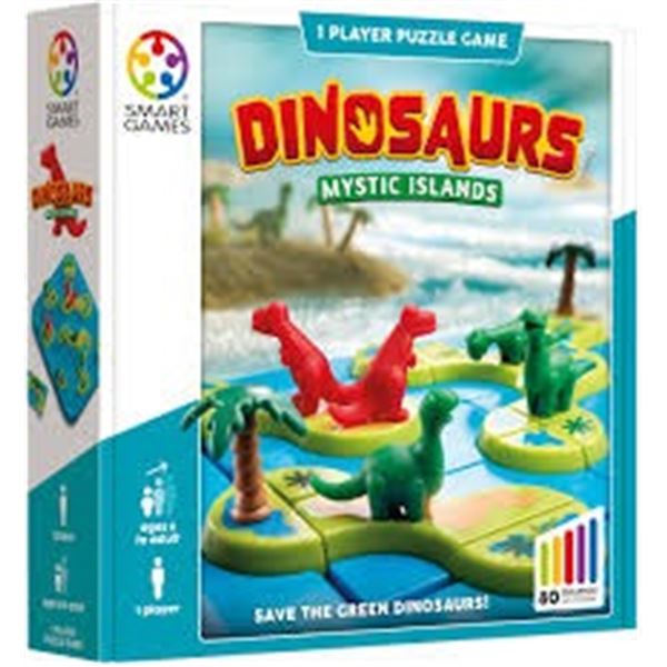 NEW SMARTGAMES DINOSAURS MYSTIC ISLANDS