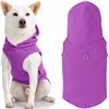 Image 1 : NEW FLEECE VEST HOODY PURPLE LARGE
