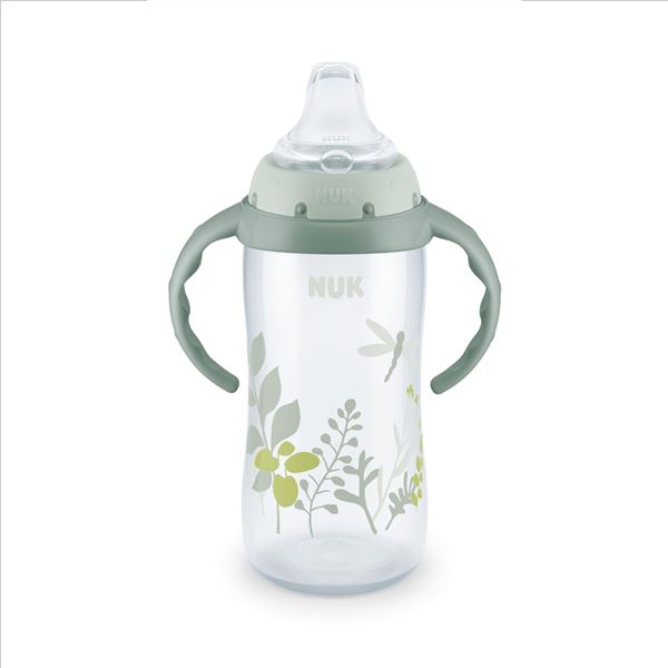 NEW 2 10OZ NUK LARGE LEARNER CUP
