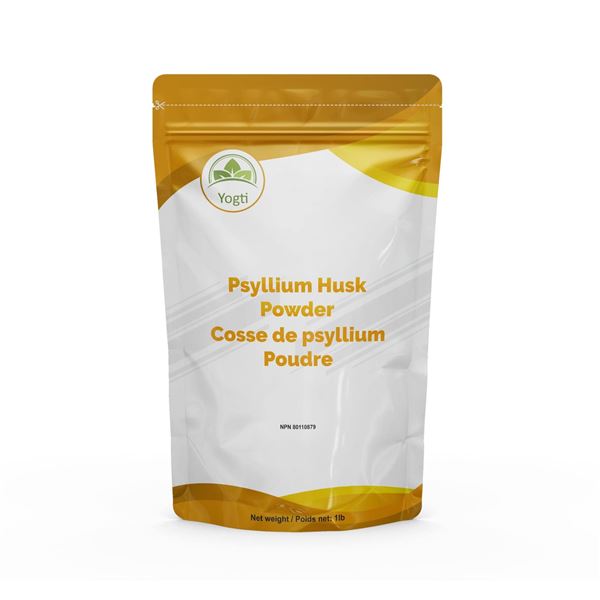 NEW 1LB YOGTI PSYLLIUM HUSK POWDER