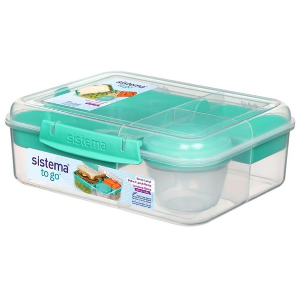 NEW 55.7OZ SISTEMA TO GO BENTO LUNCH