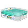 Image 1 : NEW 55.7OZ SISTEMA TO GO BENTO LUNCH