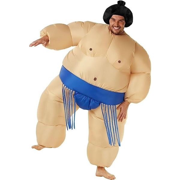 NEW REPACKED SUMO WRESLTER BLOW UP COSTUME