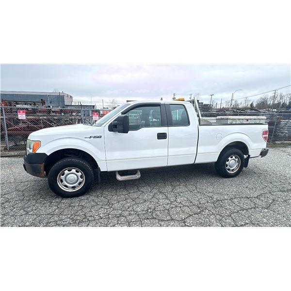 2010 FORD F150 XL PICK UP WHITE VIN 1FTFX1EV7AFA73316