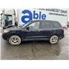 Image 1 : 2008 HYUNDAI SANTA FE 4 DR SUV BLACK VIN 5NMSG73EX8H175372