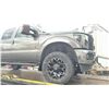 Image 2 : *MUST TOW*  2012 FORD F350 LARIAT SUPER DUTY 4DR CREW CAB GREY VIN 1FT8W3BT2CEA35298
