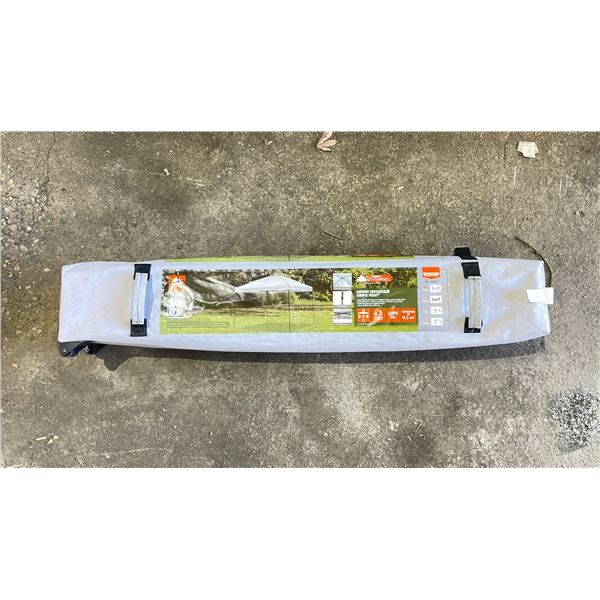 OZARK TRAIL SIMPLE PUSH INSTANT CANOPY 10' X 9'4" (MAY BE MISSING PARTS & PIECES)