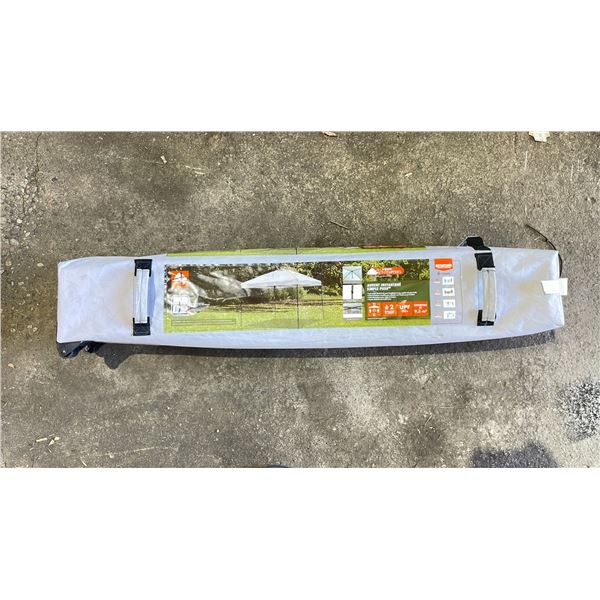 OZARK TRAIL SIMPLE PUSH INSTANT CANOPY 10' X 9'4" (MAY BE MISSING PARTS & PIECES)