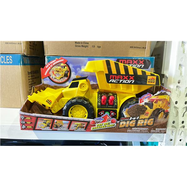 MAXX ACTION 2-N-1 DIG RIG TOY