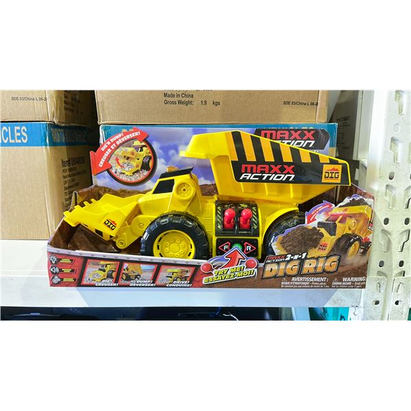 MAXX ACTION 2-N-1 DIG RIG TOY
