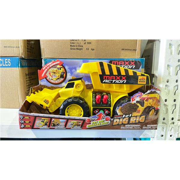 MAXX ACTION 2-N-1 DIG RIG TOY