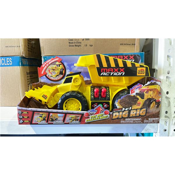 MAXX ACTION 2-N-1 DIG RIG TOY
