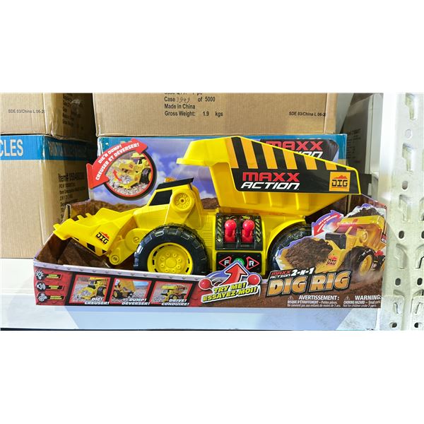 MAXX ACTION 2-N-1 DIG RIG TOY