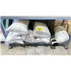 Image 1 : SHELF OF ASSORTED PILLOWS, KITCHEN RUNNER & MORE