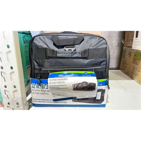 2 PROTEGE COLLAPSIBLE ROLLING DUFFEL BAGS