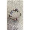 Image 1 : PANDORA BRACELET WITH ASSORTED SILVER CHARMS