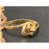 Image 2 : 10KT TRI COLOUR GOLD BRACELET 3.60 GRAMS APPRAISAL SCRAP VALUE $180 & 10K YELLOW GOLD RING WITH
