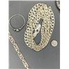 Image 2 : LOT OF SILVER JEWELRY SOME STAMPED 925