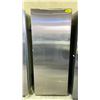 Image 1 : GALANZ STAINLESS STEEL SWING OUT FRIDGE OR FREEZER 28"W (HANDLE BROKEN)