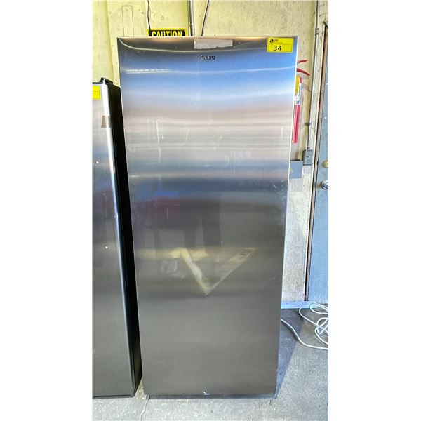 GALANZ STAINLESS STEEL SWING OUT FRIDGE OR FREEZER 28"W (HANDLE BROKEN)