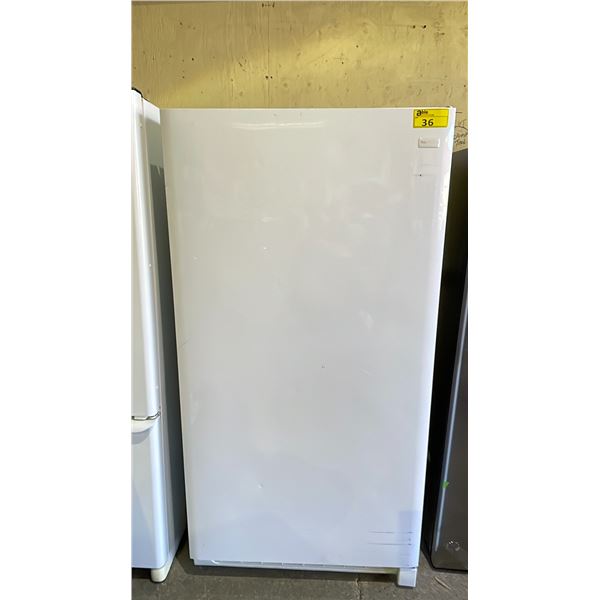 FRIGIDAIRE STANDING SWING OUT FREEZER 34"W