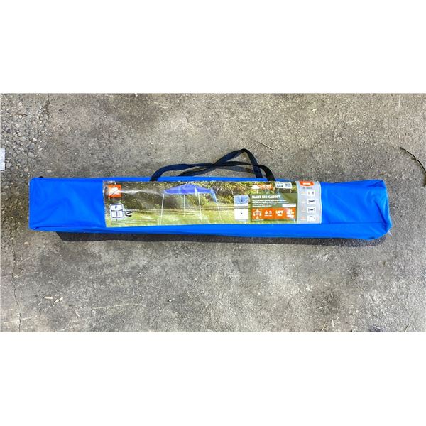 OZARK TRAIL SLANT LEG CANOPY 8' X 8'2" (MAY BE MISSING PARTS & PIECES)