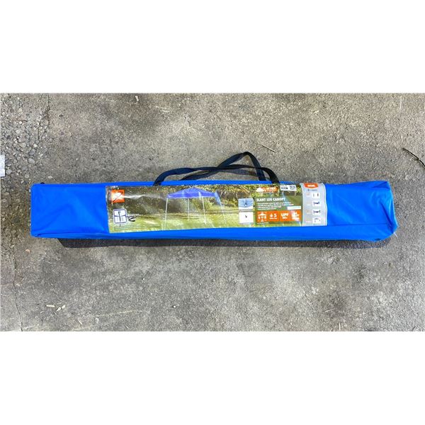 OZARK TRAIL SLANT LEG CANOPY 8' X 8'2" (MAY BE MISSING PARTS & PIECES)