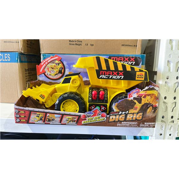 MAXX ACTION 2-N-1 DIG RIG TOY