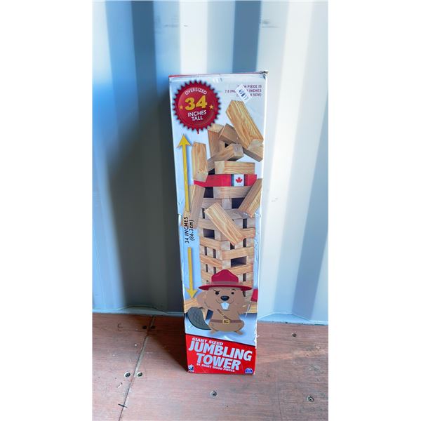 GIANT SIZED JUMBLING TOWER