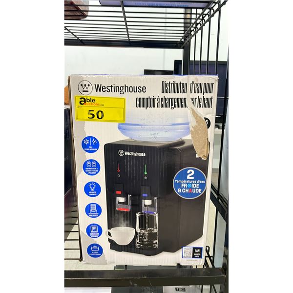 WESTINGHOUSE COUNTERTOP TOP-LOADING WATER DISPENSER