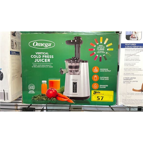 OMEGA VERTICAL COLD PRESS JUICER