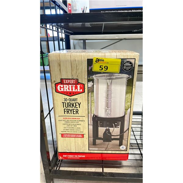 EXPERT GRILL 30 QUART TURKEY FRYER