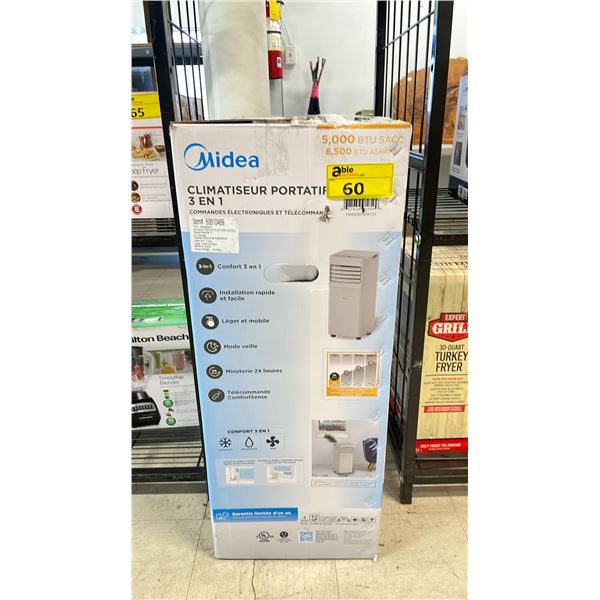 MIDEA 3-IN-1 5000 BTU PORTABLE AIR CONDITIONER