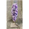 Image 1 : 9.5" AMETHYST CLUSTER CRYSTAL LISTED RETAIL $2200