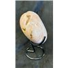 Image 4 : 53" X 4.7" PINK AMETHYST HEART LISTED RETAIL $2200