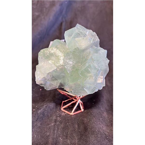 4.5" GREEN FLUORITE SPECIMEN LISTED RETAIL $1800