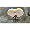 Image 3 : 5.4" X 4.7" AGATE WITH DRUZY LISTED RETAIL $600