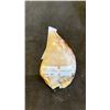Image 4 : CLEAR QUARTZ WITH INCLUSIONS  & 3" CITRINE WITH AGATE FLAME SHAPE