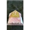 Image 6 : ROSE QUARTZ ORGONITE PYRAMID LISTED RETAIL $250