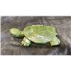 Image 3 : 6" GREEN JADE TURTLE CARVING. LISTED RETAIL $1800