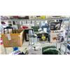 Image 1 : SHELF OF ASSORTED ITEMS INCLUDING; KALORIK MEAT GRINDER, KODA MOTION ACTIVATED LED SECURITY
