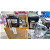 Image 2 : SHELF OF ASSORTED ITEMS INCLUDING; KALORIK MEAT GRINDER, KODA MOTION ACTIVATED LED SECURITY