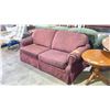 Image 1 : LA-Z-BOY 2 CUSHION LOVE SEAT, HIDE A BED. 74" X 38" X 36". FULL SIZE (53" WIDE) MATTRESS