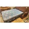 Image 4 : LA-Z-BOY 2 CUSHION LOVE SEAT, HIDE A BED. 74" X 38" X 36". FULL SIZE (53" WIDE) MATTRESS