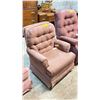 Image 1 : PINK CHAIR. SWIVEL ROCKER